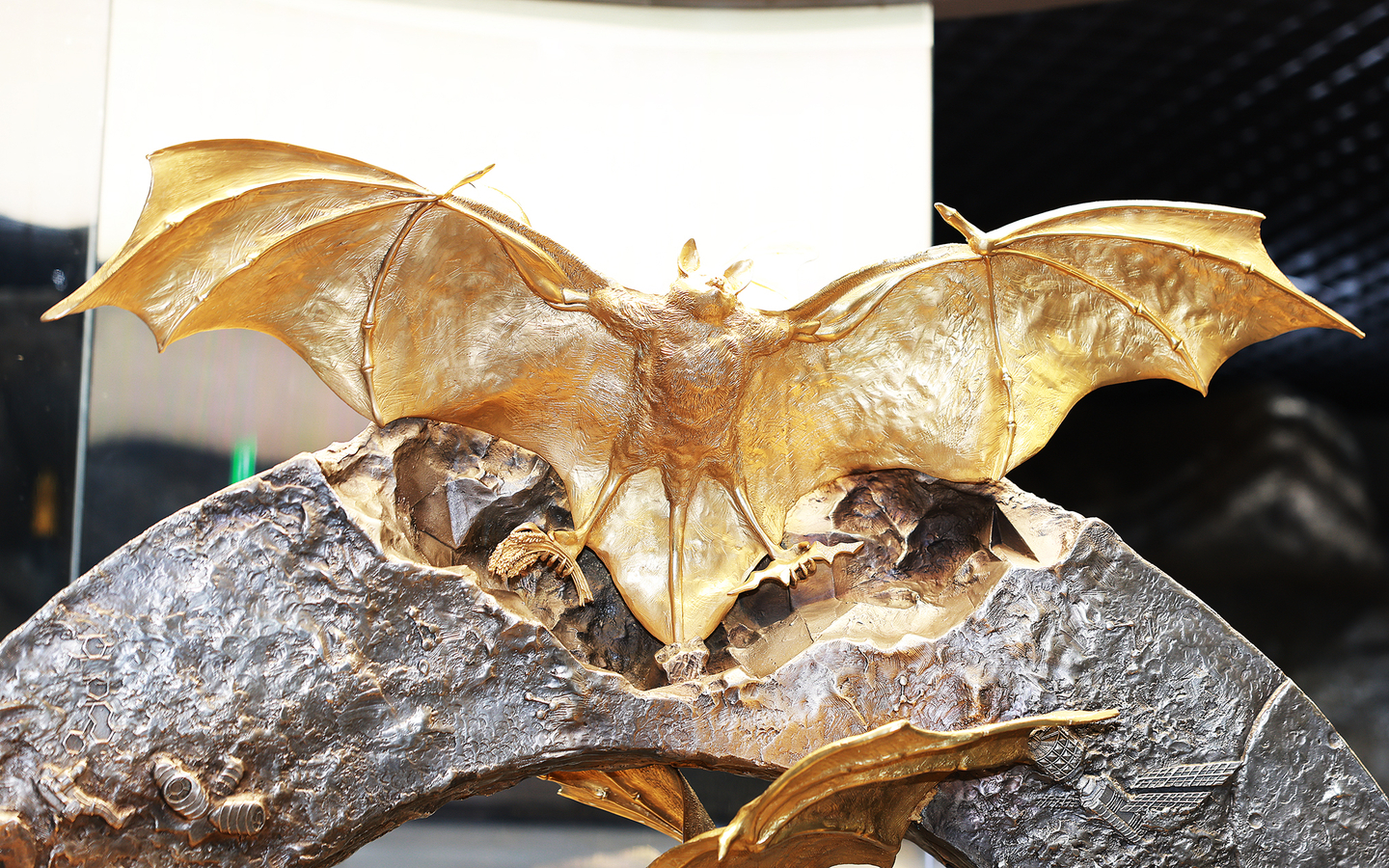 사상 최고 금값이 함평군의 황금박쥐 동상에 새로운 주목을 불러일으키다